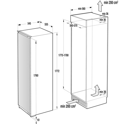 Gorenje FNI5182A1- фото2