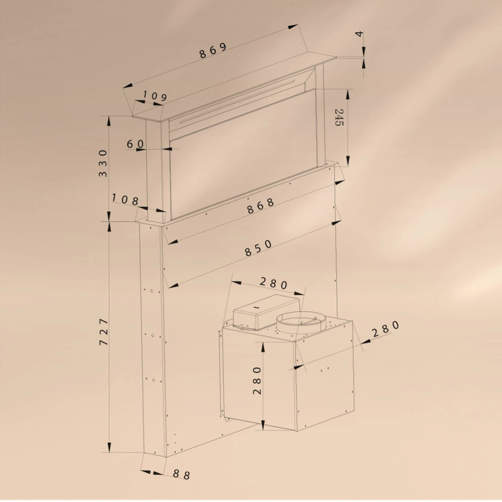 Klarstein Royal Flush 90 Black- фото2