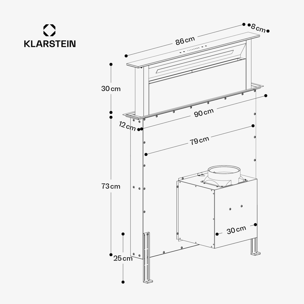 Klarstein Royal Flush 90 White- фото2
