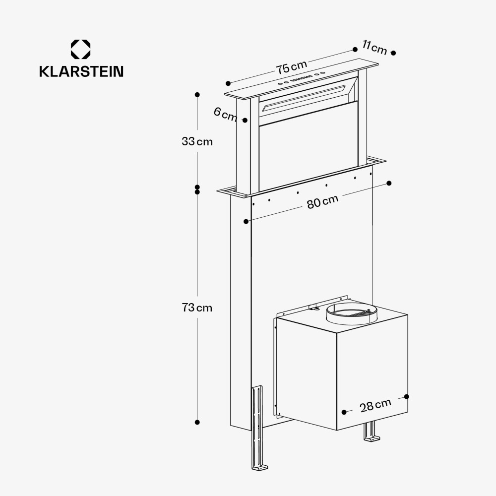 Klarstein Royal Flush 75 White- фото2