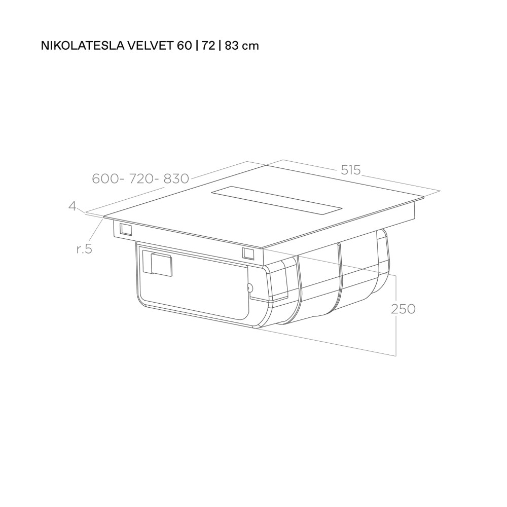 Elica NikolaTesla Velvet BL/A/83- фото2