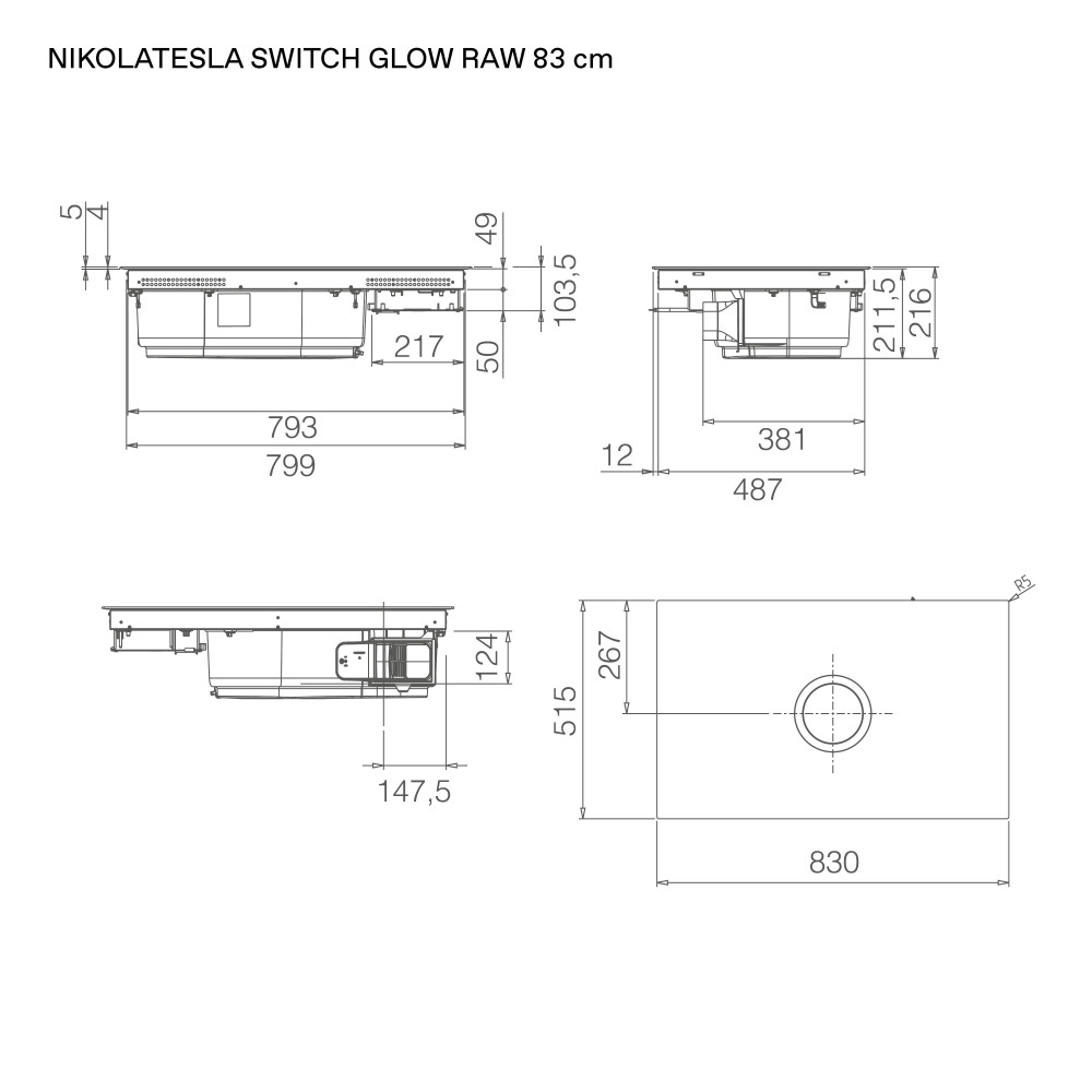 Elica NikolaTesla SWITCH GLOW RAW BR/A/83- фото3