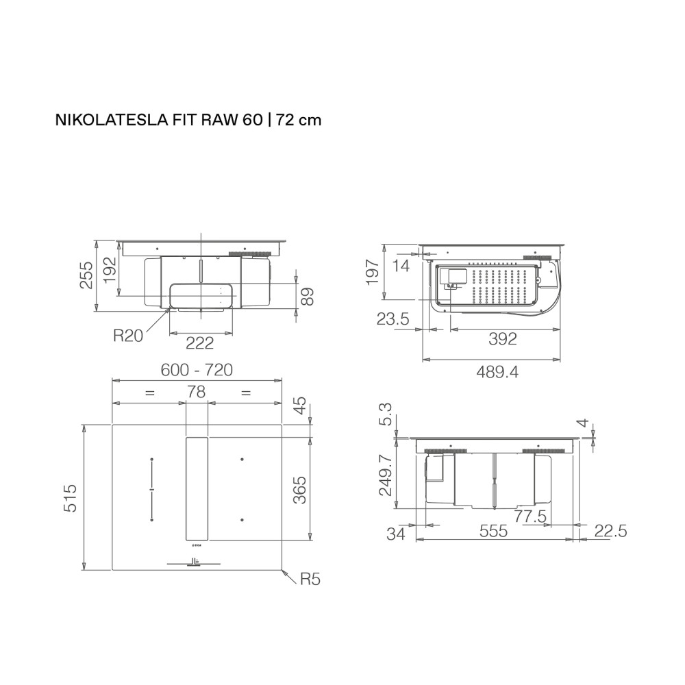 Elica NikolaTesla Fit Raw BR/A/60- фото2