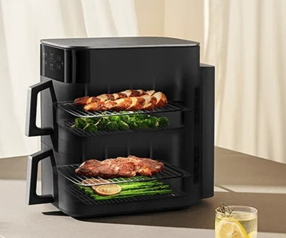 Xiaomi Smart Double Stack Air Fryer 12L MAF-DS1201 (черный)- фото4