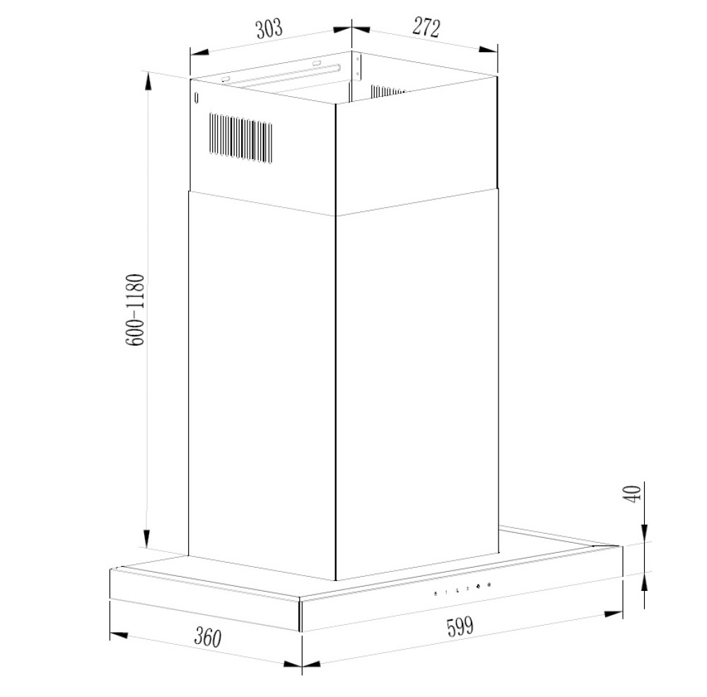 SCHTOFF Agata TC 600 Black- фото2