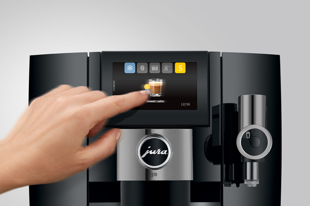 JURA J10 Piano Black EA 15562 (черный)- фото5