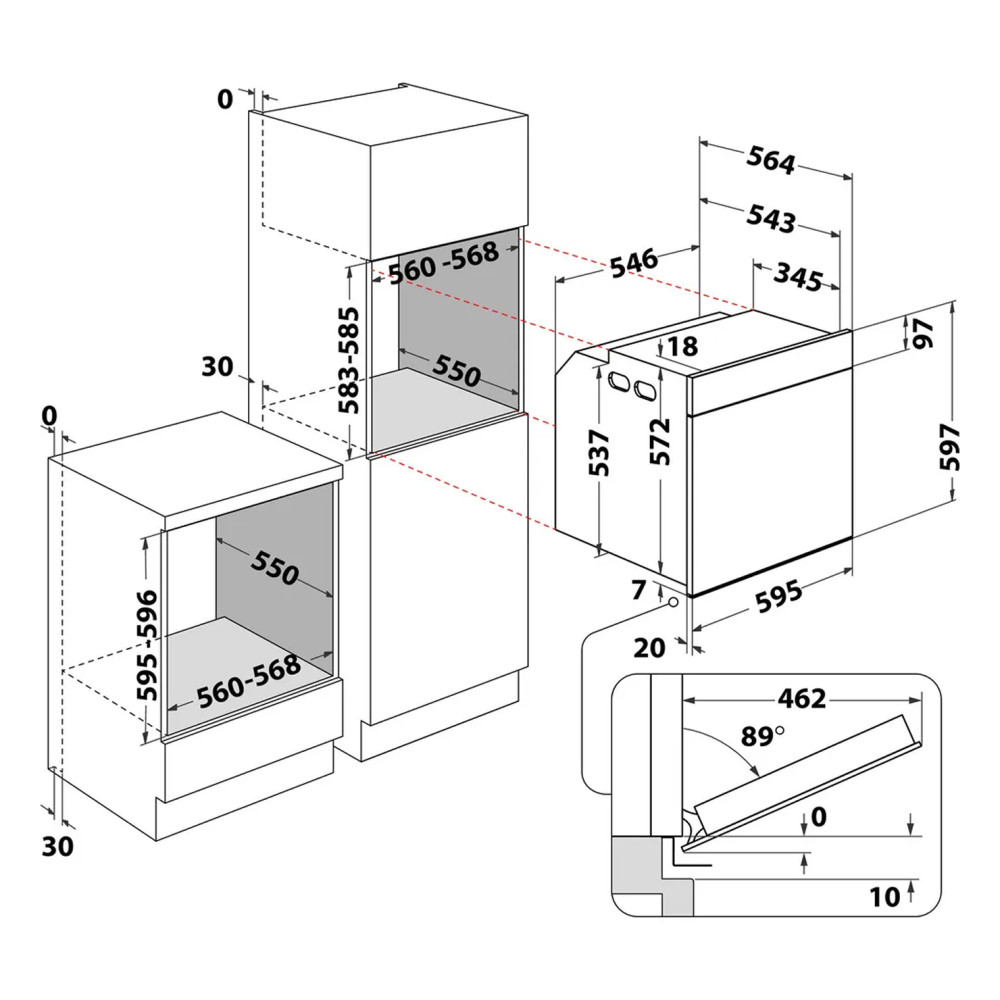 Whirlpool WOI4S8HM2SBA- фото4