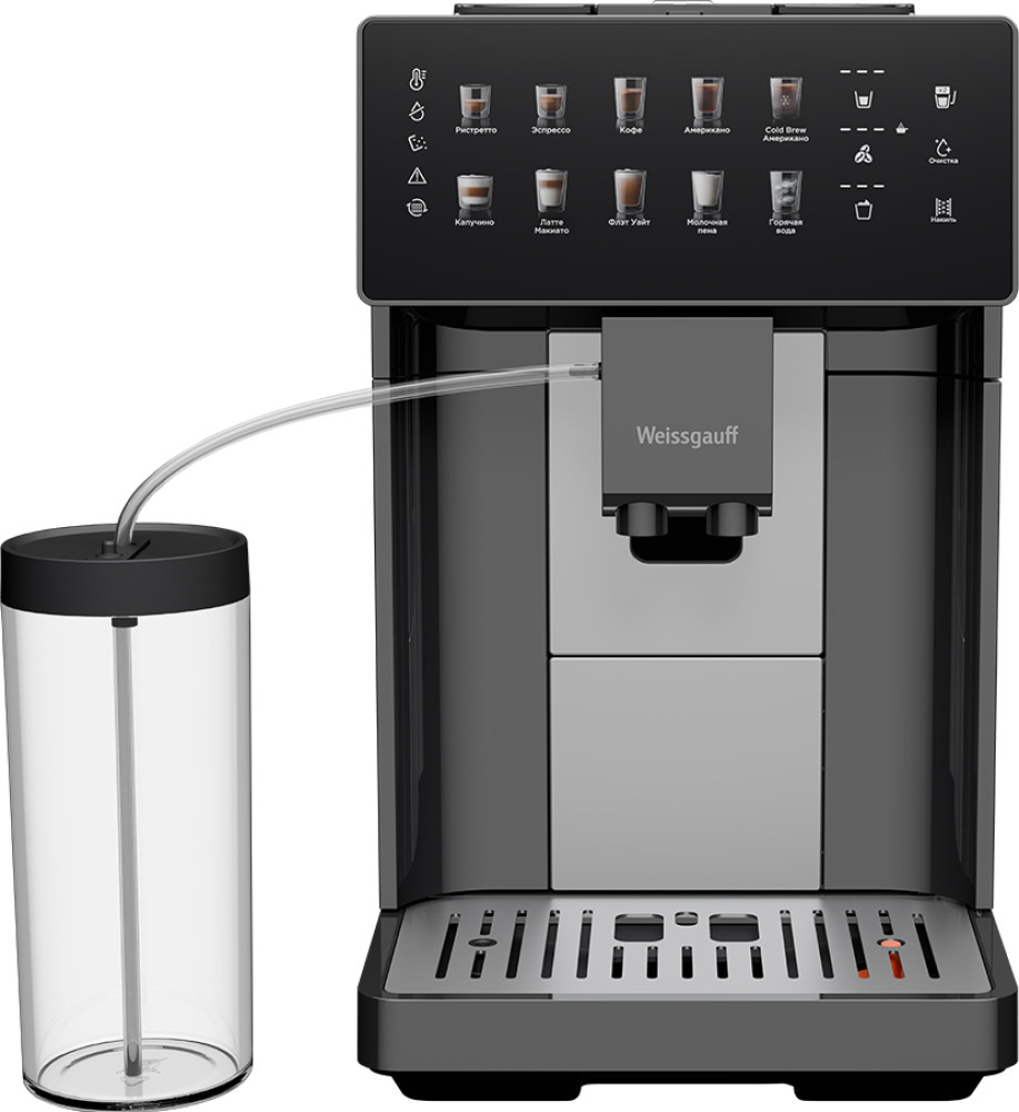 Weissgauff WCM-365 Automatic ColorTouch Cappuccino Nero- фото