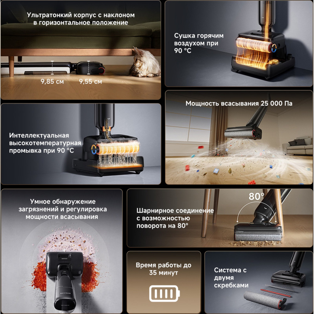 Dreame G12 Pro Wet and Dry Vacuum HHR32A- фото3