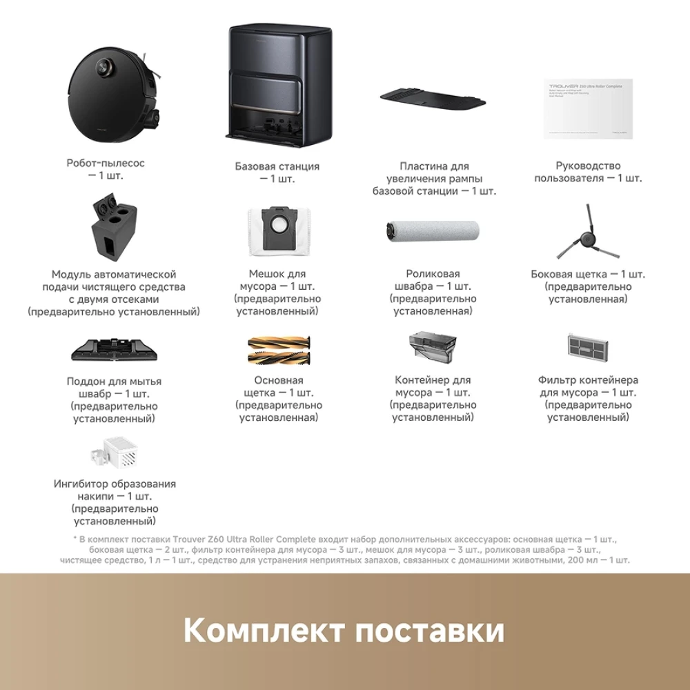 Trouver Z60 Ultra Roller Complete (черный) RLZ83CE-1- фото9