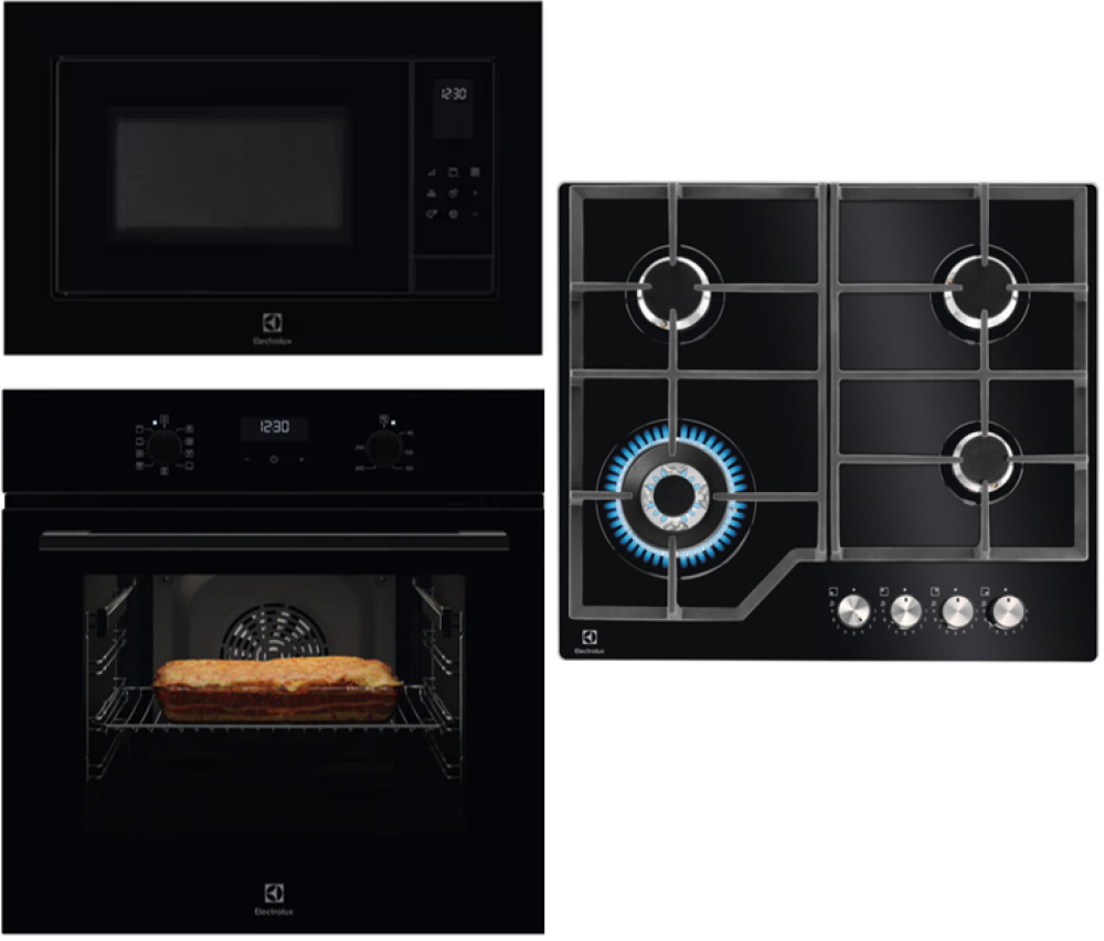 Electrolux EOF5C50BZ + LMS4253TMK + KGG64362K