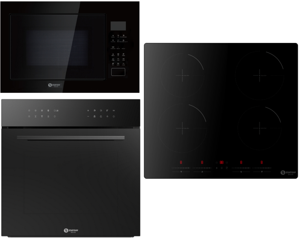 SCHTOFF CME 7307 BK + NM 25 G Black + I60H12 Black- фото