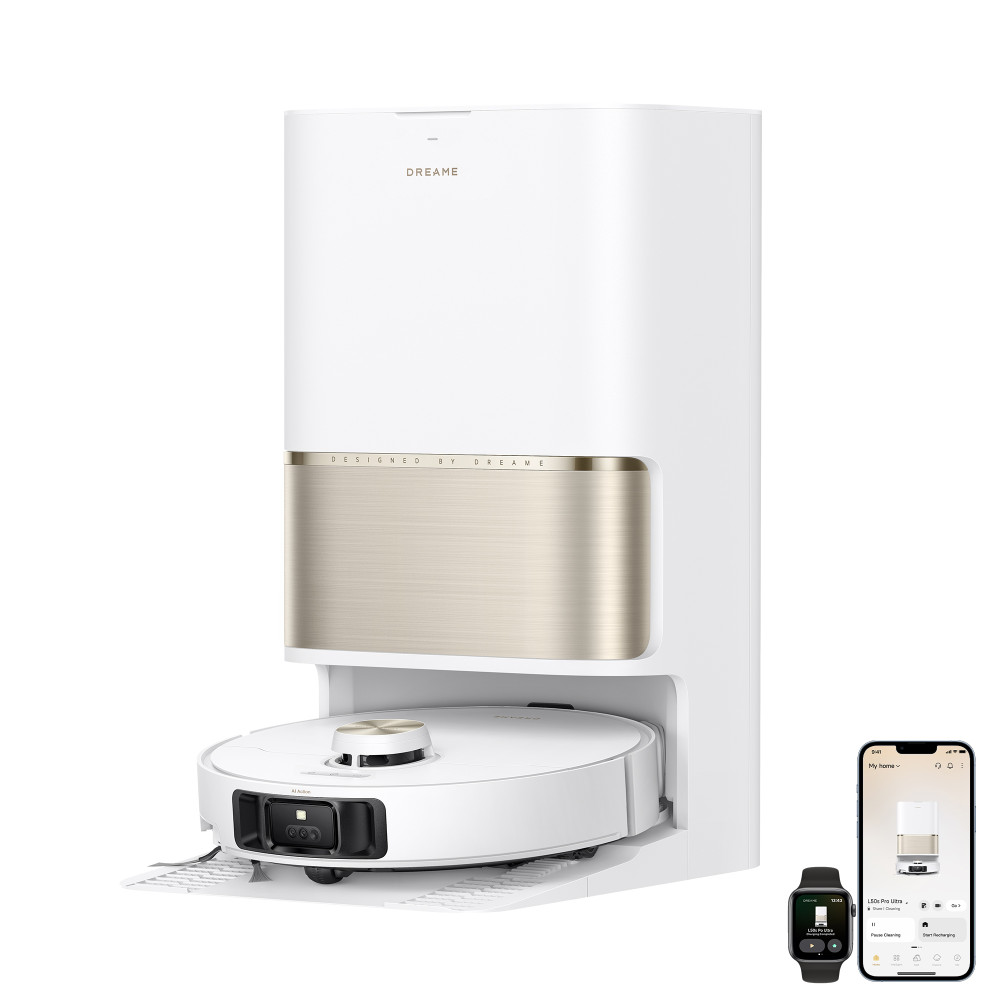 Dreame Robot Vacuum L50s Pro Ultra White (RLL88HE)- фото