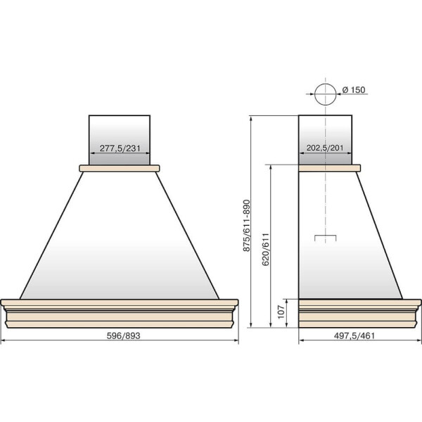 ELIKOR Вилла Валенсия 90П-650-П3Д (Топленое молоко/дуб неокрашенный)- фото2