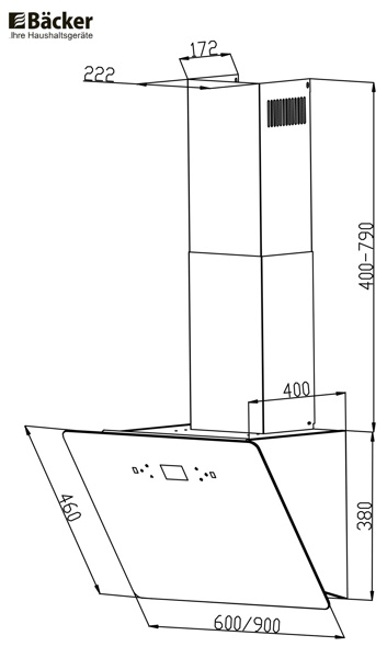 Backer AH60E-MC-F1 Black 12K- фото2