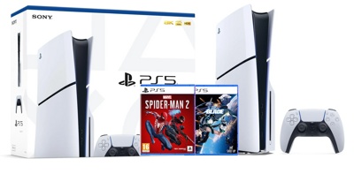 Sony PlayStation 5 Slim D Chassis (PS5) 1 ТБ с приводом + Marvel's Spider-Man 2 + Stellar Blade- фото