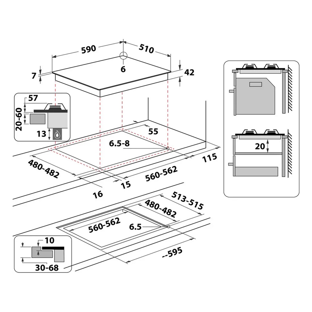 Whirlpool AKT 625/NB1- фото4