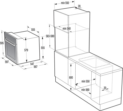 Gorenje BO658A30XG- фото2