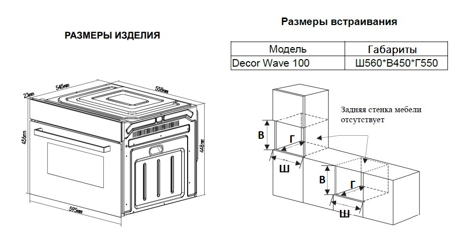 Schtoff Decor Wave 100 BK- фото2