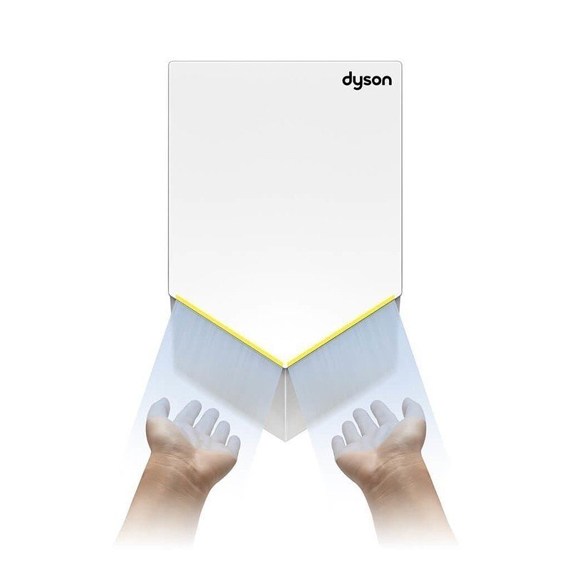 Dyson Airblade V Quiet HU02 (белый)- фото4