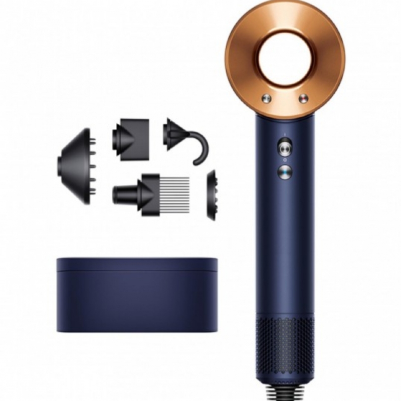 Dyson HD07 Supersonic Берлинская лазурь/медный - фото