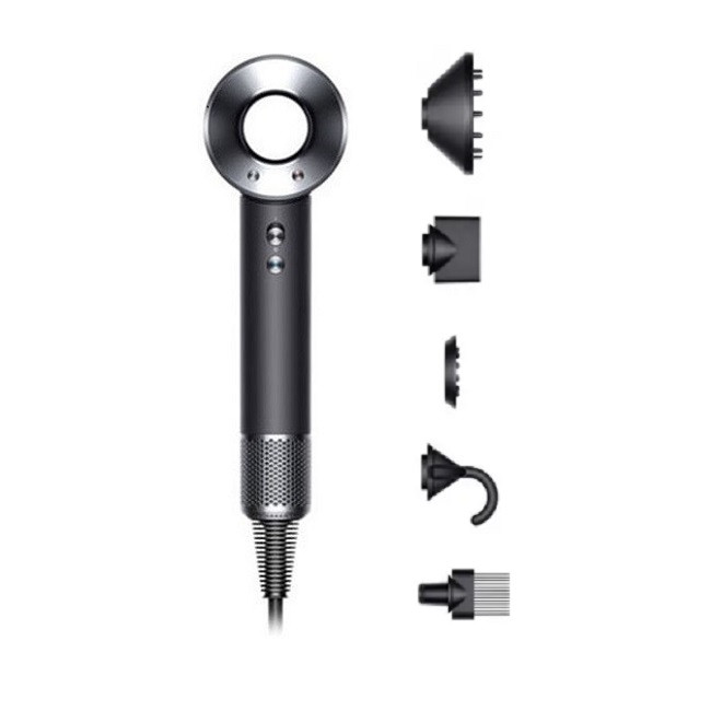 Dyson HD07 Supersonic 386816-01 (черный/никель)- фото