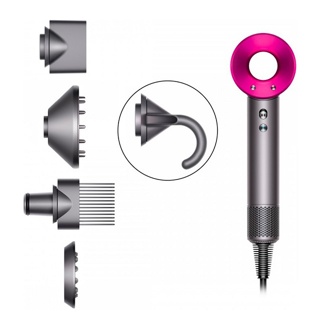 Dyson Supersonic HD07 Фуксия/Никель- фото