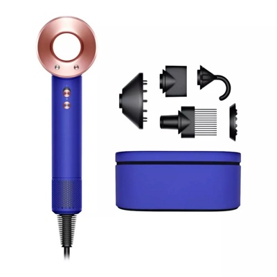 Dyson HD07 Supersonic Синий/розовое золото - фото2