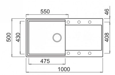 Кухонная мойка Elleci Easy 480 Bianco Titano- фото2