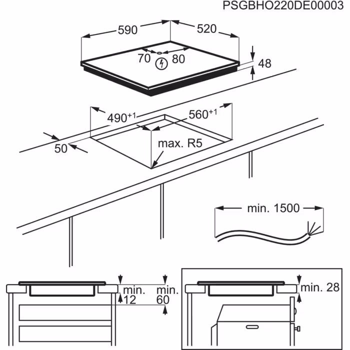 Electrolux EIB60420CK- фото4