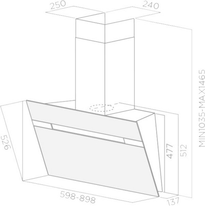 Elica Stripe BL/A/60/LX- фото2