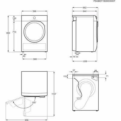 Electrolux DelicateCare 800 EW8H458WP- фото4