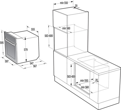 Gorenje BO 637E30 XG- фото2