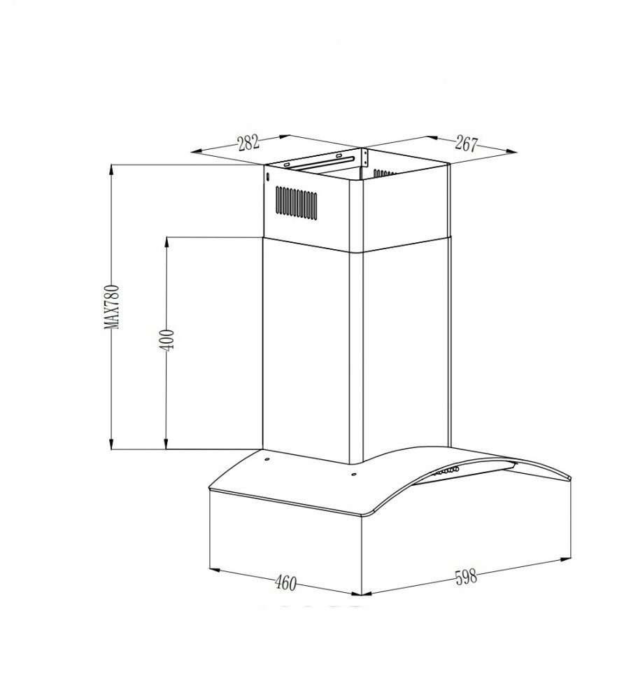 GrandGermes Brela sensor (60, белый)- фото4