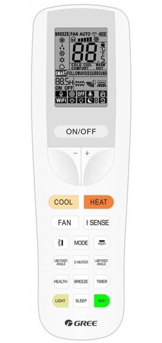 Gree Soyal Inverter R32 GWH18AAEXF-K3NNA2A- фото3