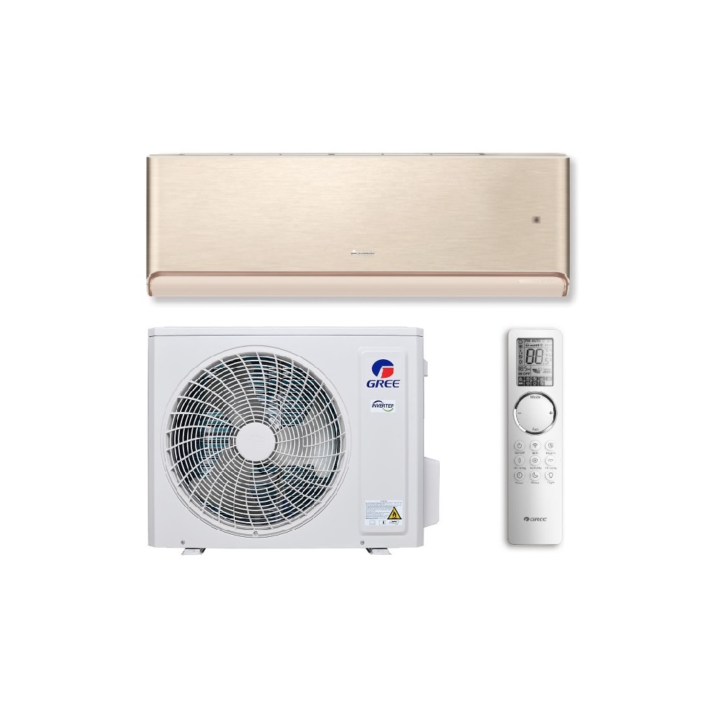 Gree Airy inverter R32 GWH18AVDXE-K6DNA1A(champagne)- фото2