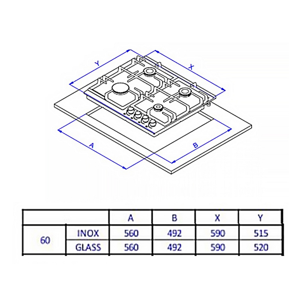 Weissgauff HGG641BGV Nano Glass- фото3