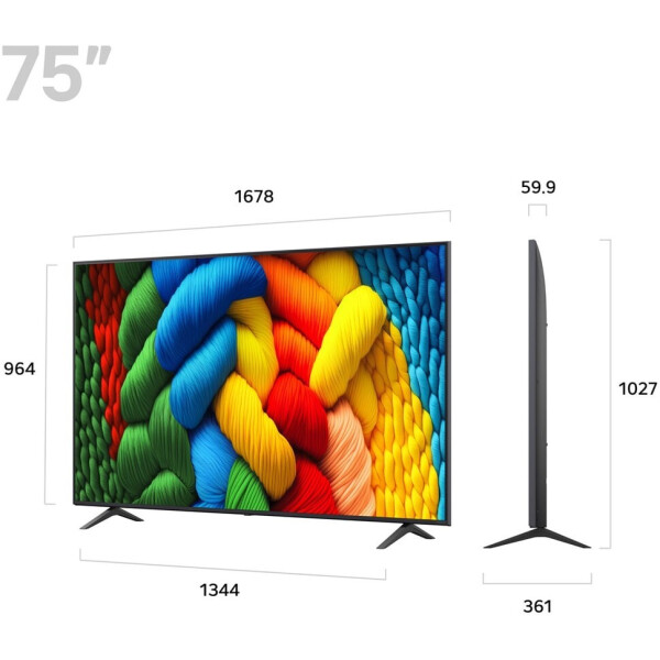 LG 75NANO80A6B- фото4