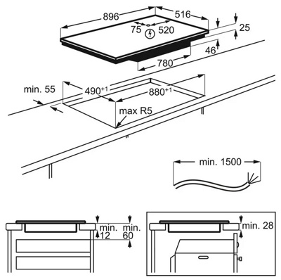 AEG IKE95454XB- фото2