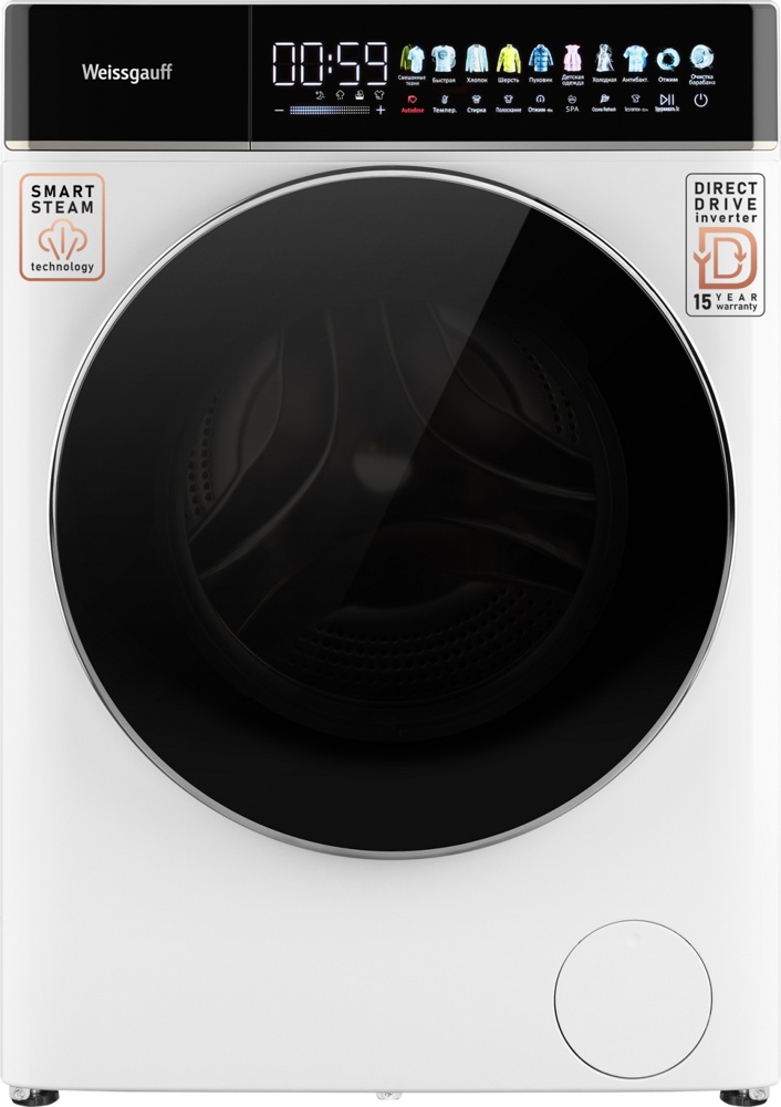 Weissgauff WM58411 Direct Drive Inverter Premium Steam- фото