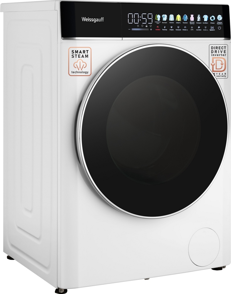 Weissgauff WM58411 Direct Drive Inverter Premium Steam- фото2