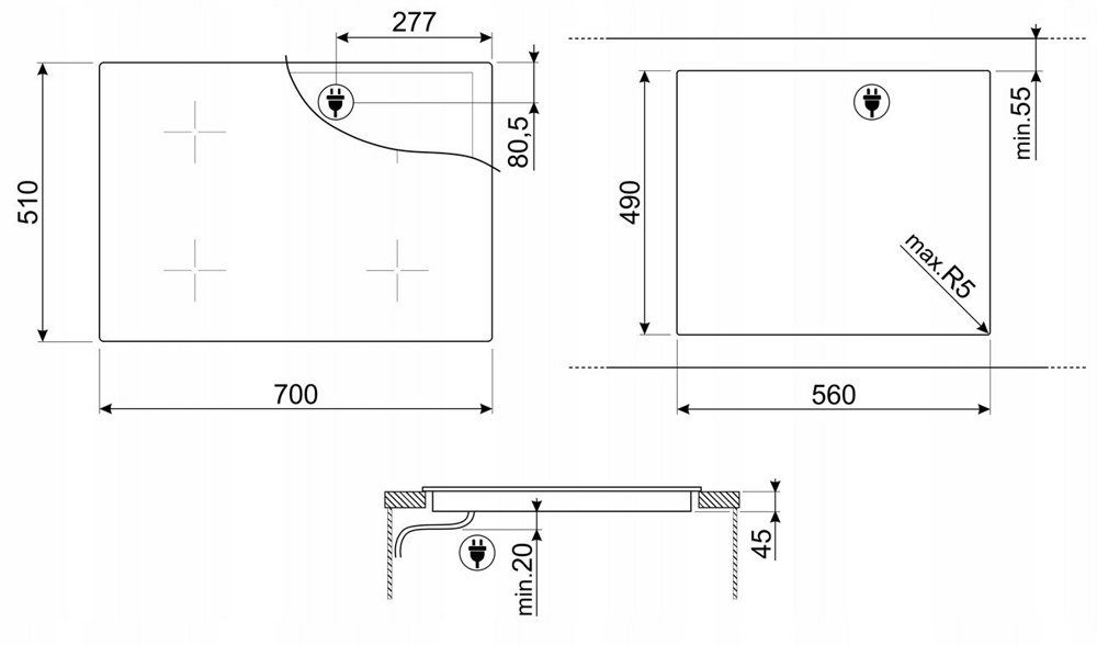 Smeg SI1M7743B- фото2