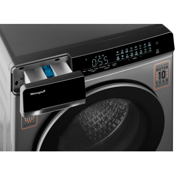 Weissgauff WMD888 Touch Inverter Steam Silver- фото5