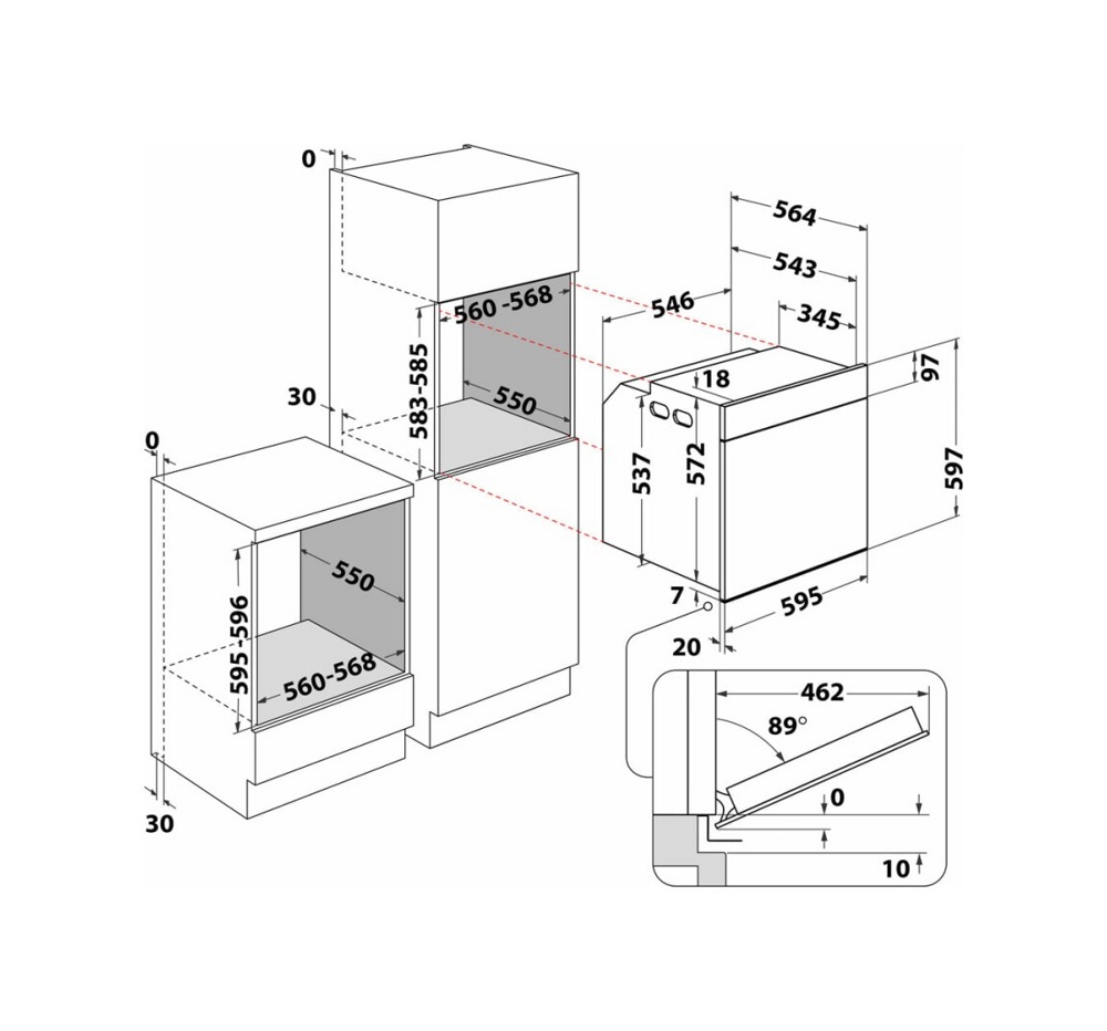 Whirlpool WOI4S8CM1SWA- фото6