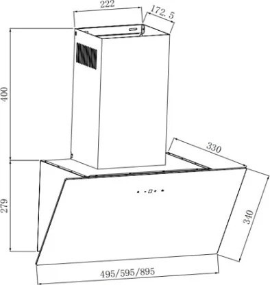 Weissgauff Yota 600 Touch Black Glass- фото3